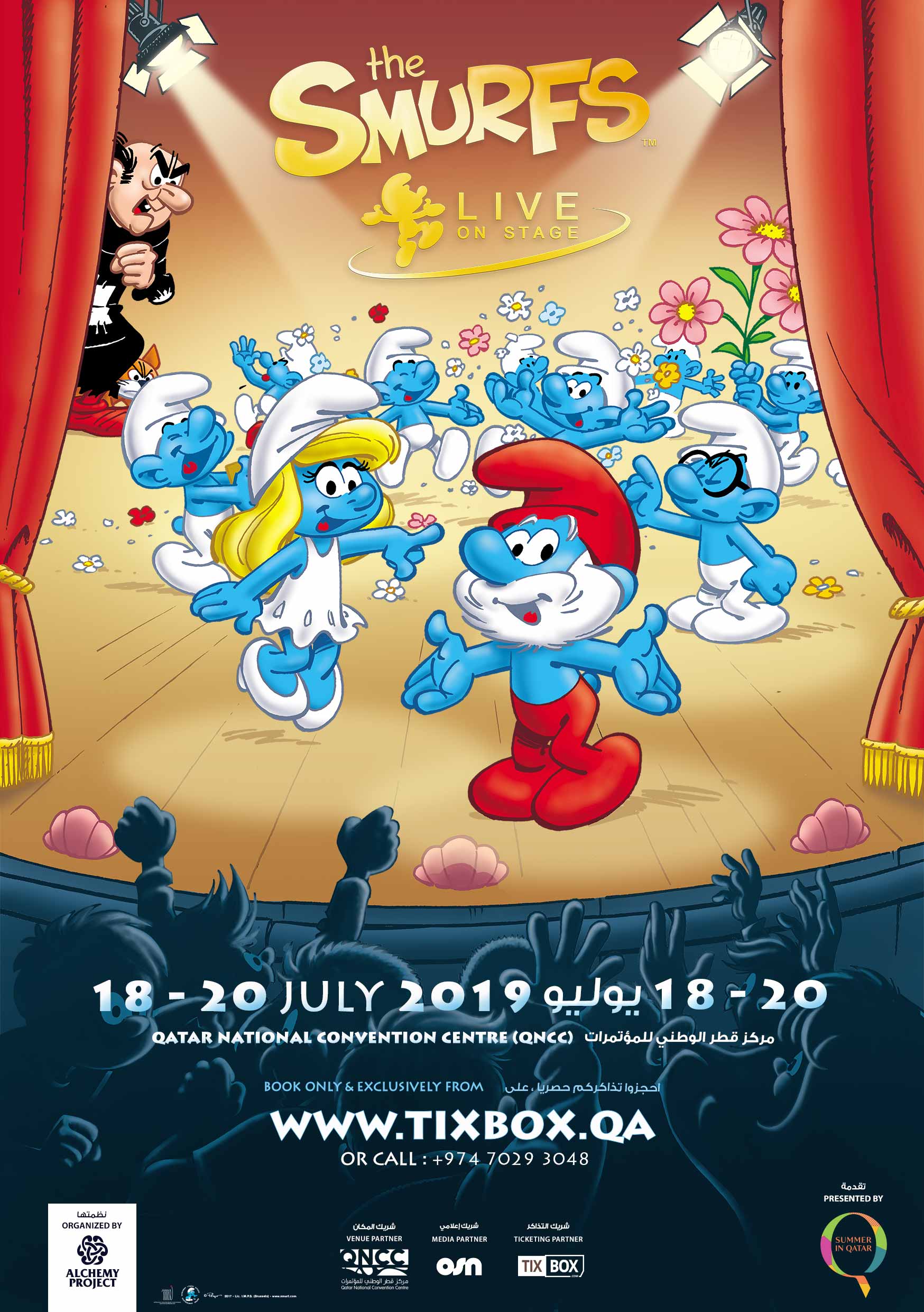 THE SMURFS LIVE ON STAGE