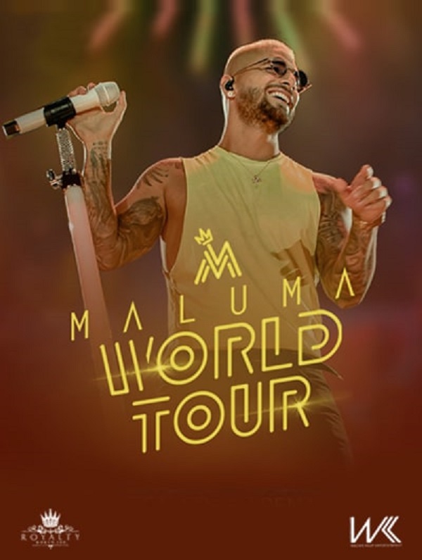 Maluma live in Dubai