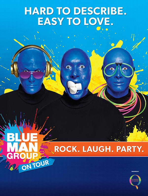BLUE MAN GROUP ON TOUR
