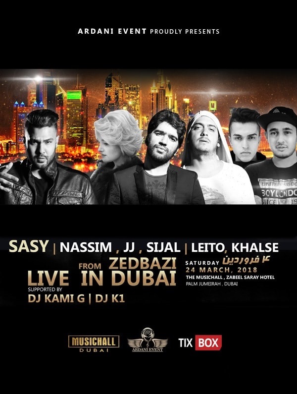 Zedbazi & Sasy Live in Dubai